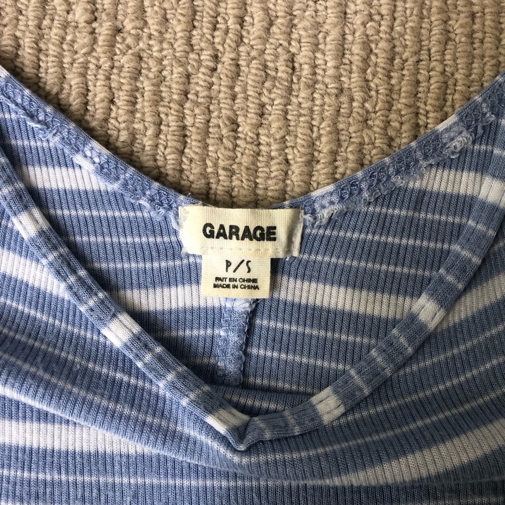 💥3/$10 Garage Striped Top - Picture 6 of 6